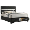 Miranda Panel Platform Storage Bed - Michael's Discount Furniture