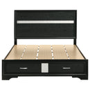 Miranda Panel Platform Storage Bed - Michael's Discount Furniture