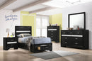 Miranda Panel Platform Storage Bed - Michael's Discount Furniture