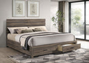 Brantford Panel Platform Storage Bed - Michael's Discount Furniture