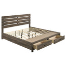 Brantford Panel Platform Storage Bed - Michael's Discount Furniture