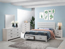 Brantford Panel Platform Storage Bed - Michael's Discount Furniture