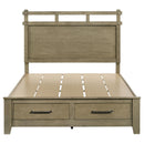 Hazlewood Panel Platform Storage Bed - Michael's Discount Furniture