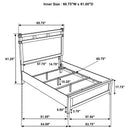 Hazlewood Panel Bed - Michael's Discount Furniture
