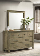 Hazlewood Dresser with Mirror - Michael's Discount Furniture