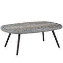 Endeavor Outdoor Patio Wicker Rattan Coffee Table