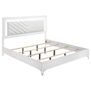 Cassia Panel Bed with LED Lighting - Michael's Discount Furniture