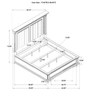 McKinney Panel Bed with LED Lighting - Michael's Discount Furniture