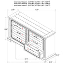 McKinney Dresser - Michael's Discount Furniture
