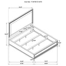 Pembroke Panel Bed - Michael's Discount Furniture