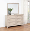 Pembroke Dresser with Mirror - Michael's Discount Furniture