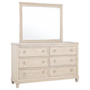 Pembroke Dresser with Mirror - Michael's Discount Furniture