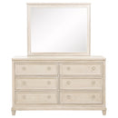 Pembroke Dresser with Mirror - Michael's Discount Furniture