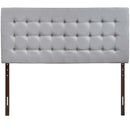 Tinble Queen Upholstered Fabric Headboard