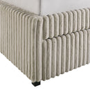 Arden Twin Daybed with Trundle in Corduroy Beige