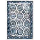 Entourage Odile Distressed Floral Moroccan Trellis 8x10 Area Rug