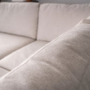 Flex 5-Seat Sectional with Standard Arm and Ottoman - Michael's Discount Furniture