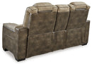 Next-Gen DuraPella Power Reclining Loveseat with Console - Michael's Discount Furniture
