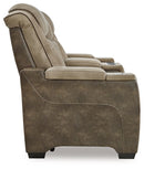 Next-Gen DuraPella Power Reclining Loveseat with Console - Michael's Discount Furniture