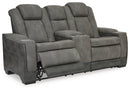 Next-Gen DuraPella Power Reclining Loveseat with Console - Michael's Discount Furniture