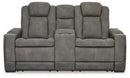 Next-Gen DuraPella Power Reclining Loveseat with Console - Michael's Discount Furniture