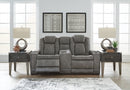 Next-Gen DuraPella Power Reclining Loveseat with Console - Michael's Discount Furniture
