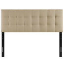 Lily Queen Upholstered Fabric Headboard