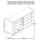Leandro Dresser - Michael's Discount Furniture
