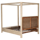 Solano Canopy Panel Platform Bed - Michael's Discount Furniture