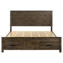 Woodmont Panel Platform Storage Bed - Michael's Discount Furniture