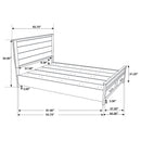 Woodmont Panel Platform Storage Bed - Michael's Discount Furniture