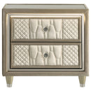 Lorient Nightstand with LED Lighting - Michael's Discount Furniture