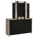 Lorient LED Dresser with LED Mirror - Michael's Discount Furniture
