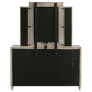Lorient LED Dresser with LED Mirror - Michael's Discount Furniture