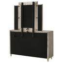 Lorient LED Dresser with LED Mirror - Michael's Discount Furniture