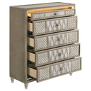Lorient Chest of Drawers with LED Lighting - Michael's Discount Furniture