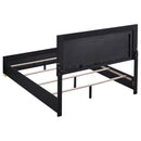 Marceline Panel Bed with LED Lighting - Michael's Discount Furniture