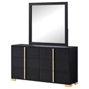 Marceline Dresser with Mirror - Michael's Discount Furniture