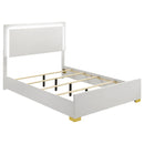 Marceline Panel Bed with LED Lighting - Michael's Discount Furniture