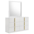 Ines Dresser with Mirror - Michael's Discount Furniture