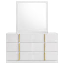 Ines Dresser with Mirror - Michael's Discount Furniture