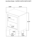 Arielle Nightstand - Michael's Discount Furniture