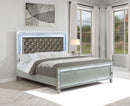 Gunnison Panel Bed with LED Lighting - Michael's Discount Furniture