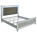 Gunnison Panel Bed with LED Lighting - Michael's Discount Furniture