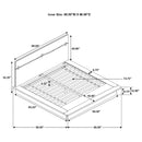 Winslow Panel Platform Bed - Michael's Discount Furniture