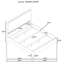 Maderia Panel Bed - Michael's Discount Furniture