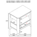 Maderia Nightstand - Michael's Discount Furniture