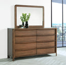 Maderia Dresser with Mirror - Michael's Discount Furniture
