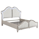 Evangeline Panel Bed with LED Lighting - Michael's Discount Furniture