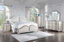 Evangeline Panel Bed with LED Lighting - Michael's Discount Furniture